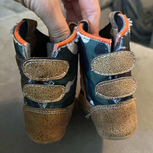 Boot Barn Camo Cowboy Boots | Toddler Size 4 - Picture 3 of 4